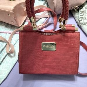 Bebe red purse